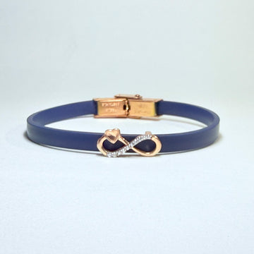 Infinity Love Rakhi Bracelet for Girls – Rose Gold Elegance | Aneytri Special for Girls Collection