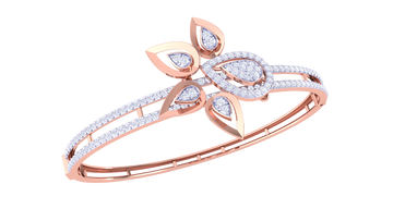 Petal Grace 925 Silver Bangle
