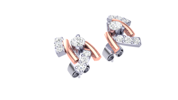 925 Silver Modern Traditional Fusion Earrings for Girls & Women