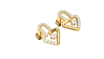Arrow Elegance 925 Silver Earrings