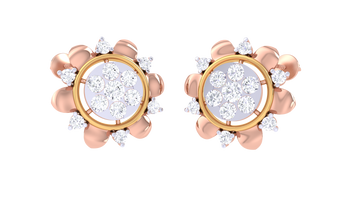 Blossom Radiance 925 Silver Earrings