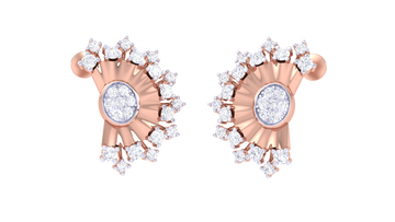 Radiant Bloom 925 Silver Earrings