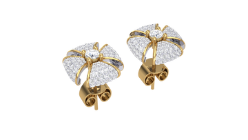 925 Silver Round and Flower Traditional Earrings for Girls & Women