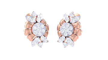 Blossom Charm 925 Silver Earrings
