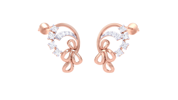 Twilight Petals 925 Silver Earrings