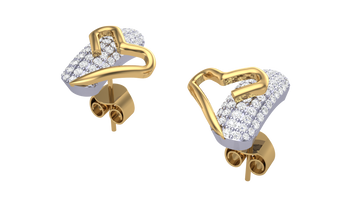 Eternal Heart Dangle Earrings