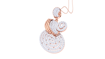 Queen Aura Pendant 925 Silver – Royal Crown Pendant
