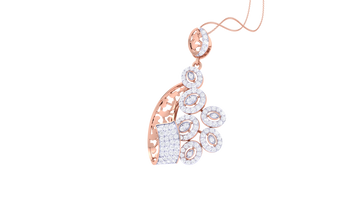 925 Silver Floral Pendant Handmade Sterling