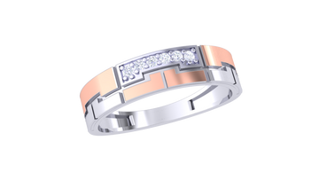 925 Silver – engagement dimond Couple Ring