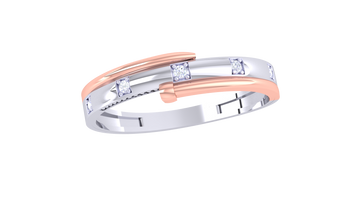 Timeless Bond Traditional Couple Ring – 925 Sterling Silver