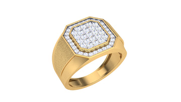 EdgeCurve - 925 Sterling Silver Men’s Ring