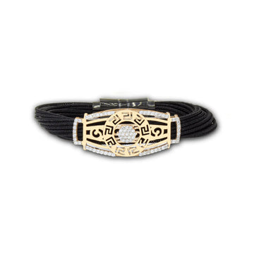 925 Silver Dahlia Crest Bracelet – Traditional Royal Design by Aneytri