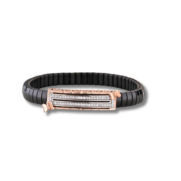 925 Silver Champa Classic Line Bracelet – Traditional Floral Design