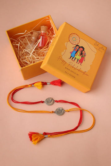 Best Brother Ever Silver Rakhi – Tied with Love and Packed in Festive Gift Box