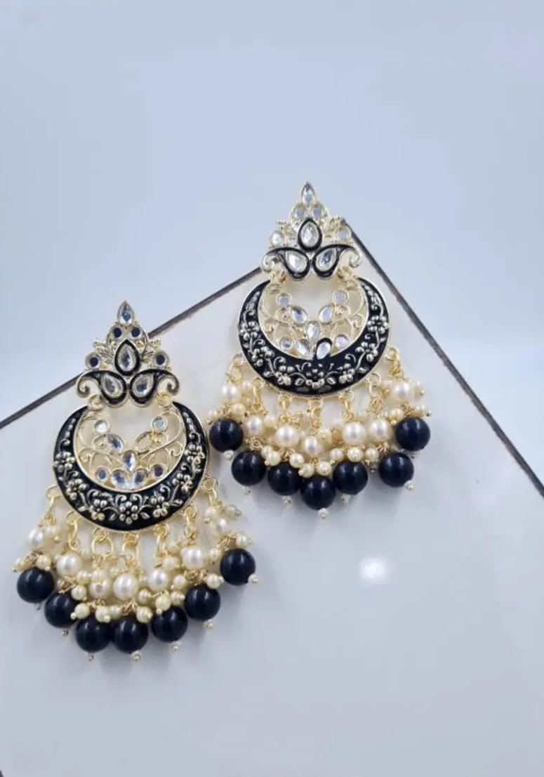 Ira Antique Gold Jhumka Earrings