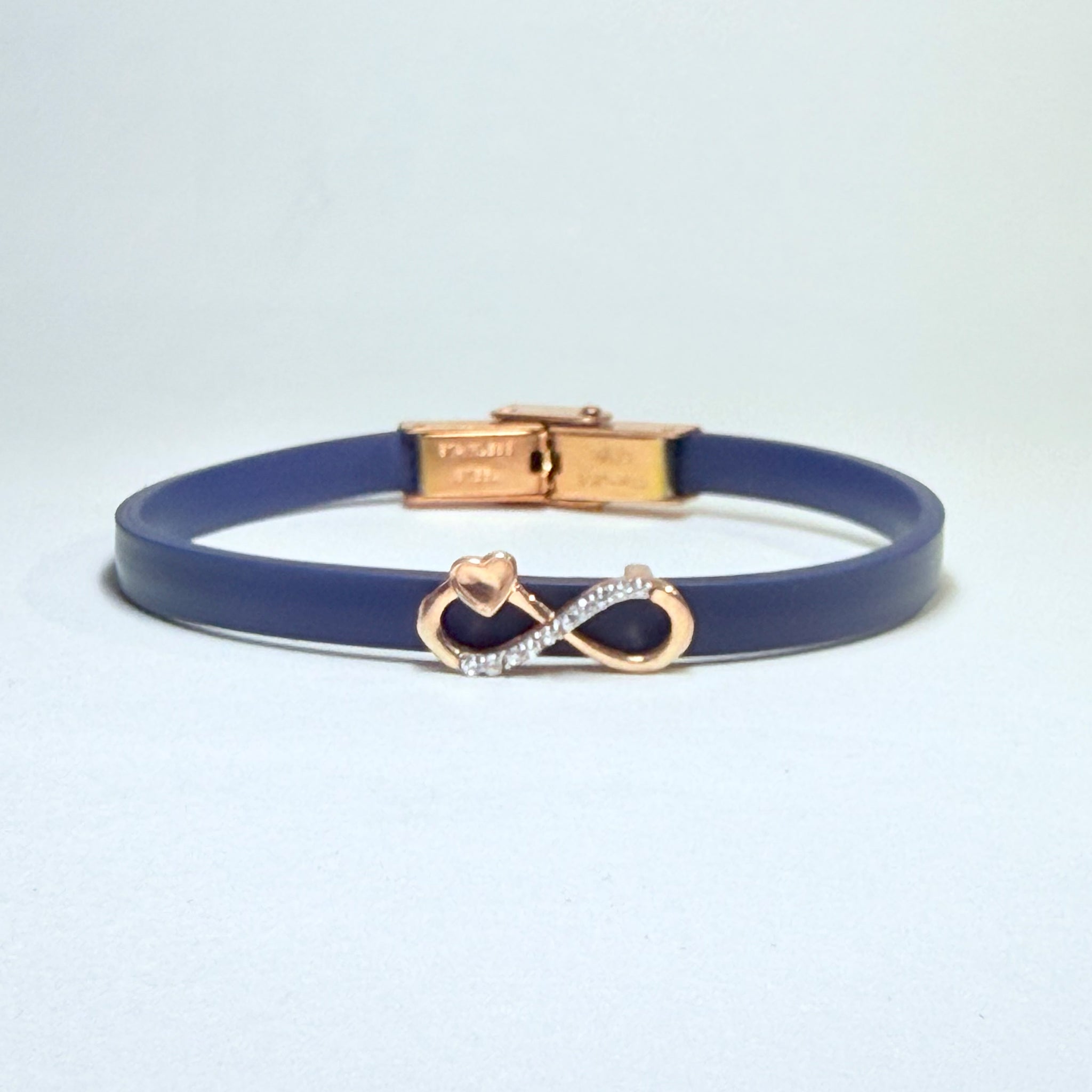 Infinity Love Rakhi Bracelet for Girls – Rose Gold Elegance | Aneytri Special for Girls Collection