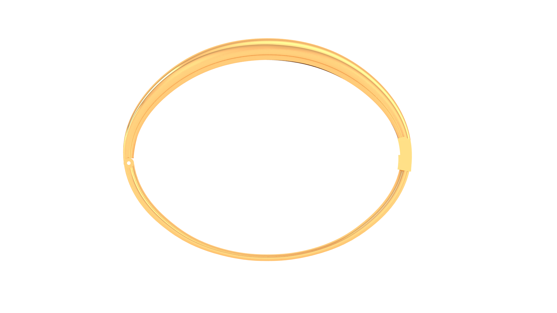 Modern Twist 925 Silver Bangle for Girls – Elegant Rose Gold & Gold Bracelet Design