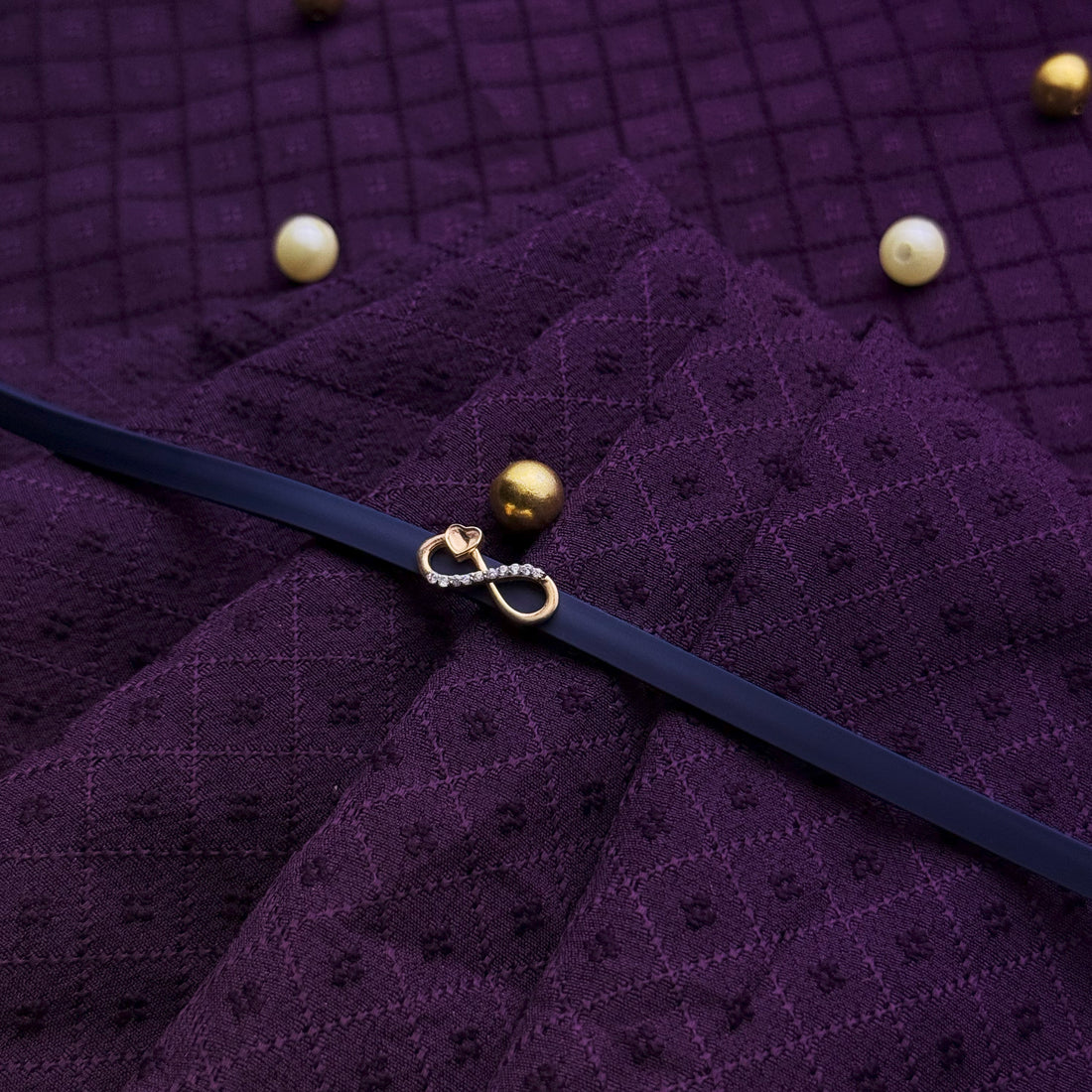 Infinity Love Rakhi Bracelet for Girls – Rose Gold Elegance | Aneytri Special for Girls Collection