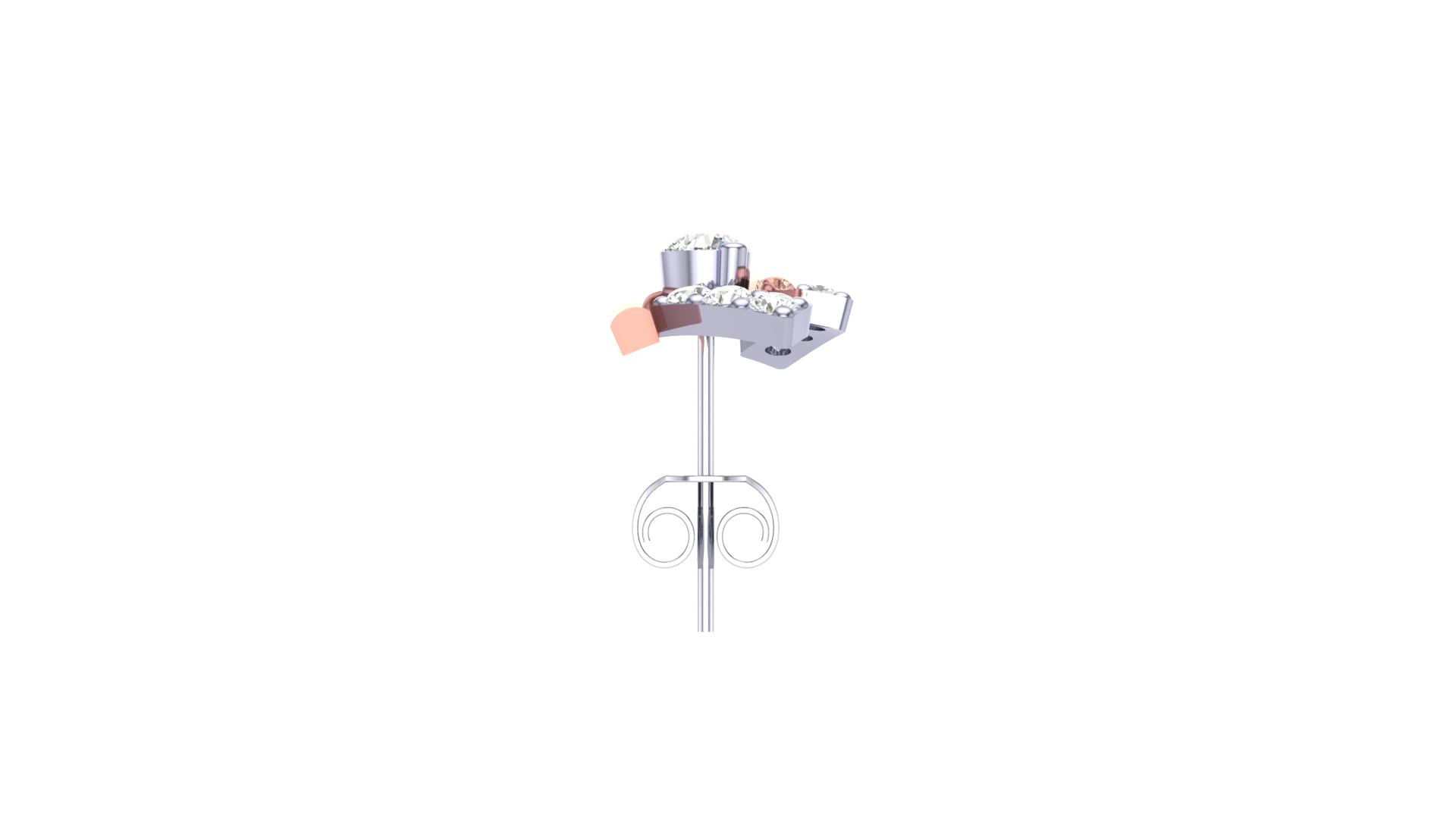 925 Silver Modern Traditional Fusion Earrings for Girls & Women