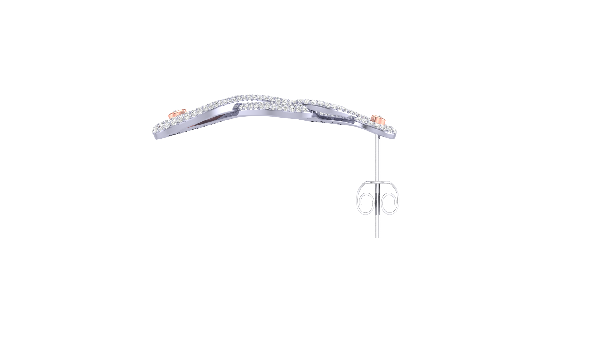 Endless Elegance 925 Silver Infinity Earrings