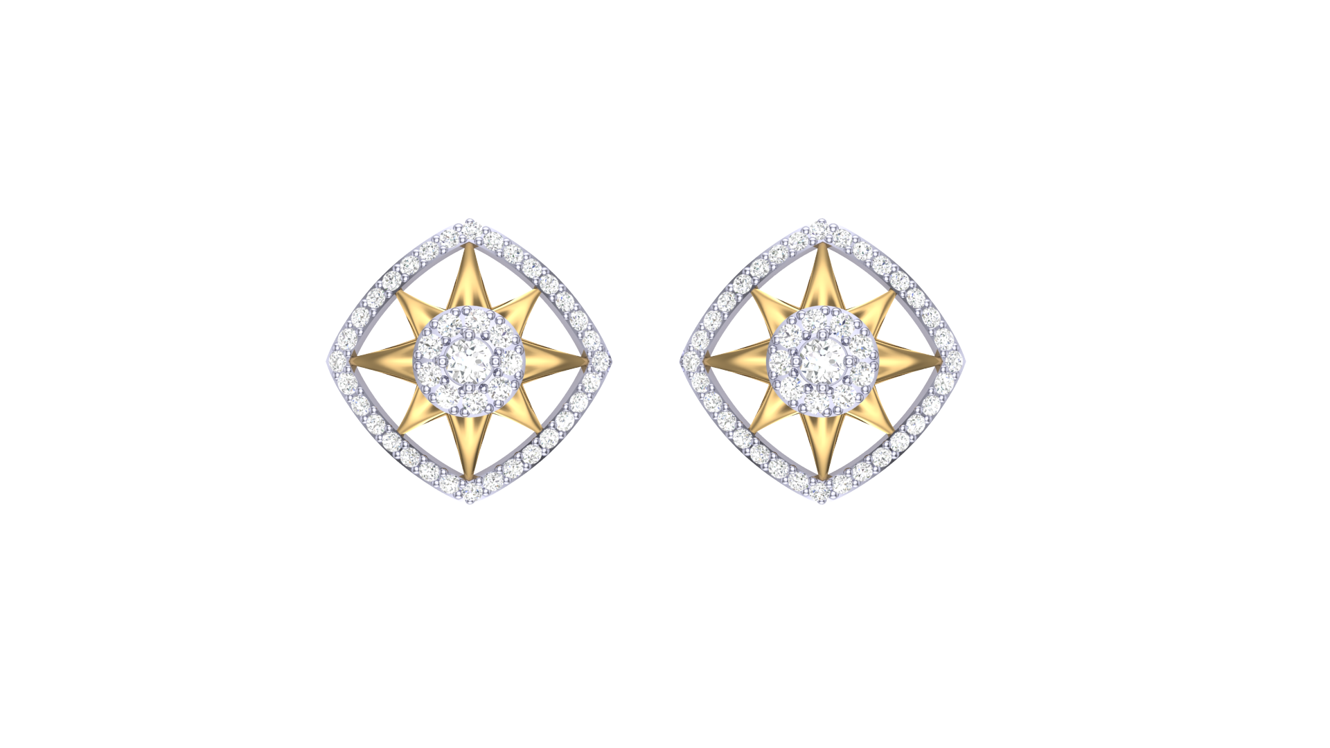 Eternal Loop 925 Silver Oval & Circle Earrings