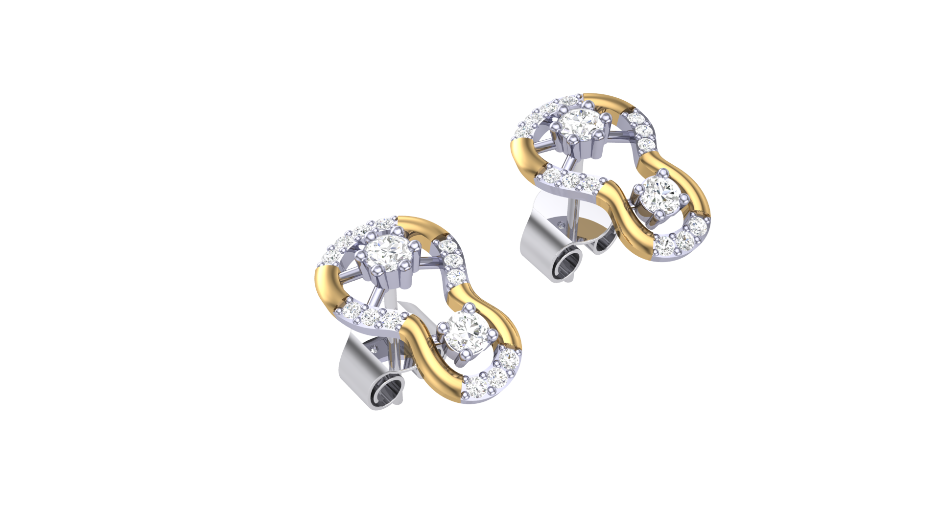 Simplicity 925 Silver Stud Earrings