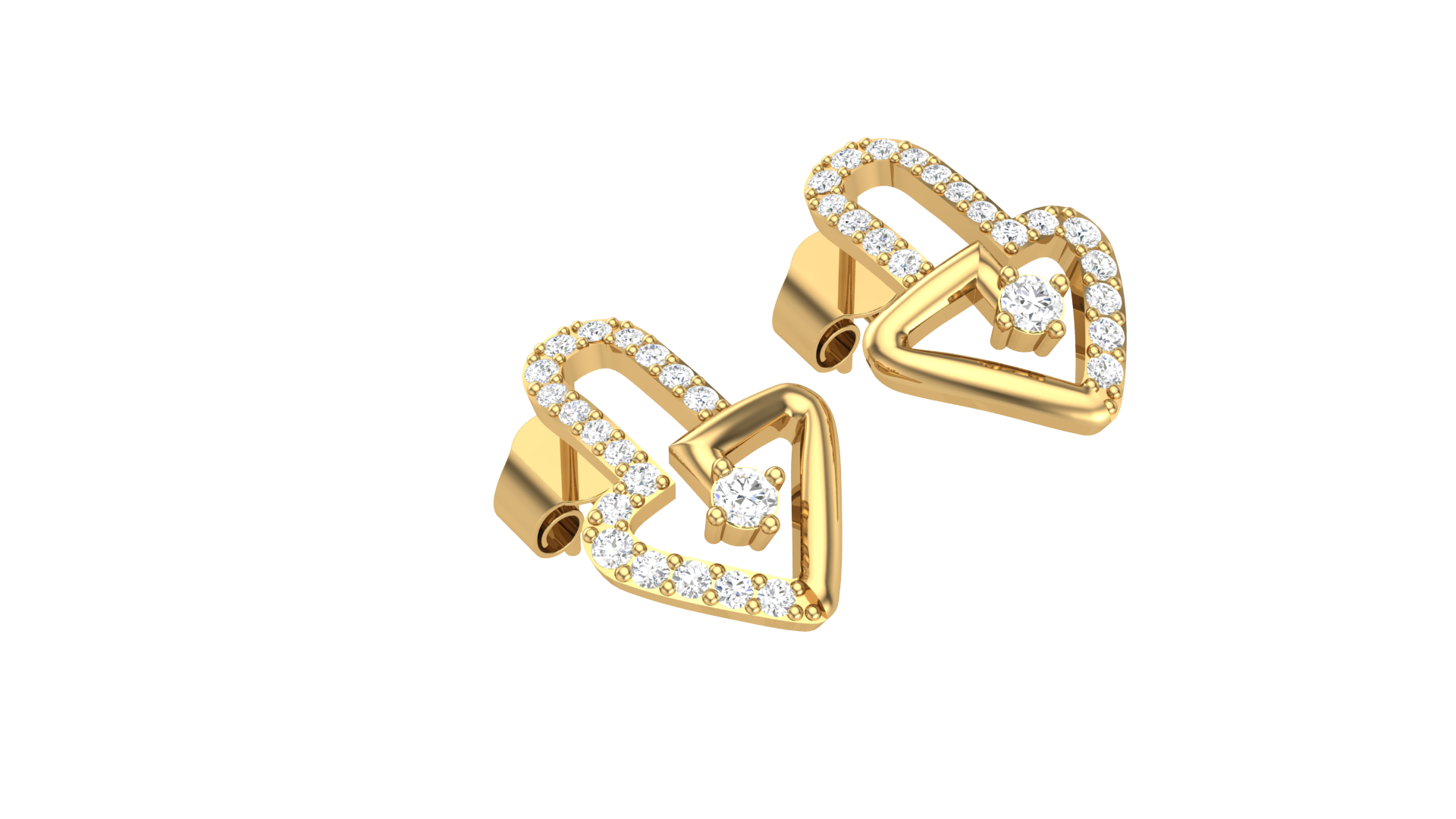 Arrow Elegance 925 Silver Earrings