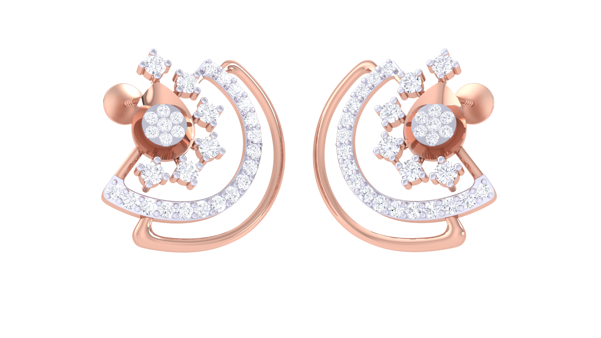 Celestia Orbit 925 Silver Earrings