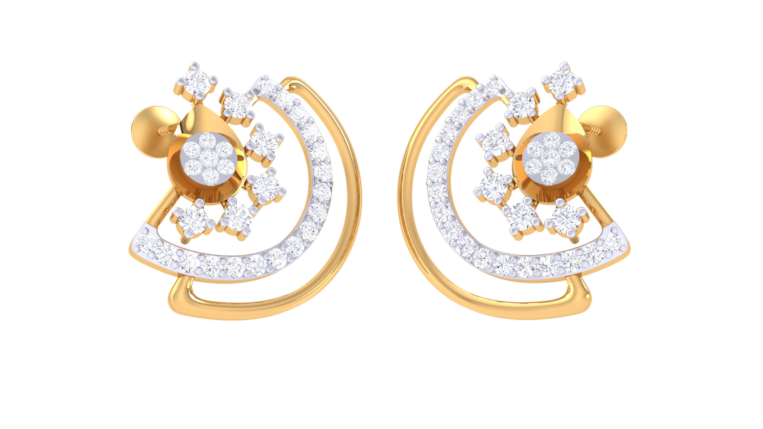 Celestia Orbit 925 Silver Earrings