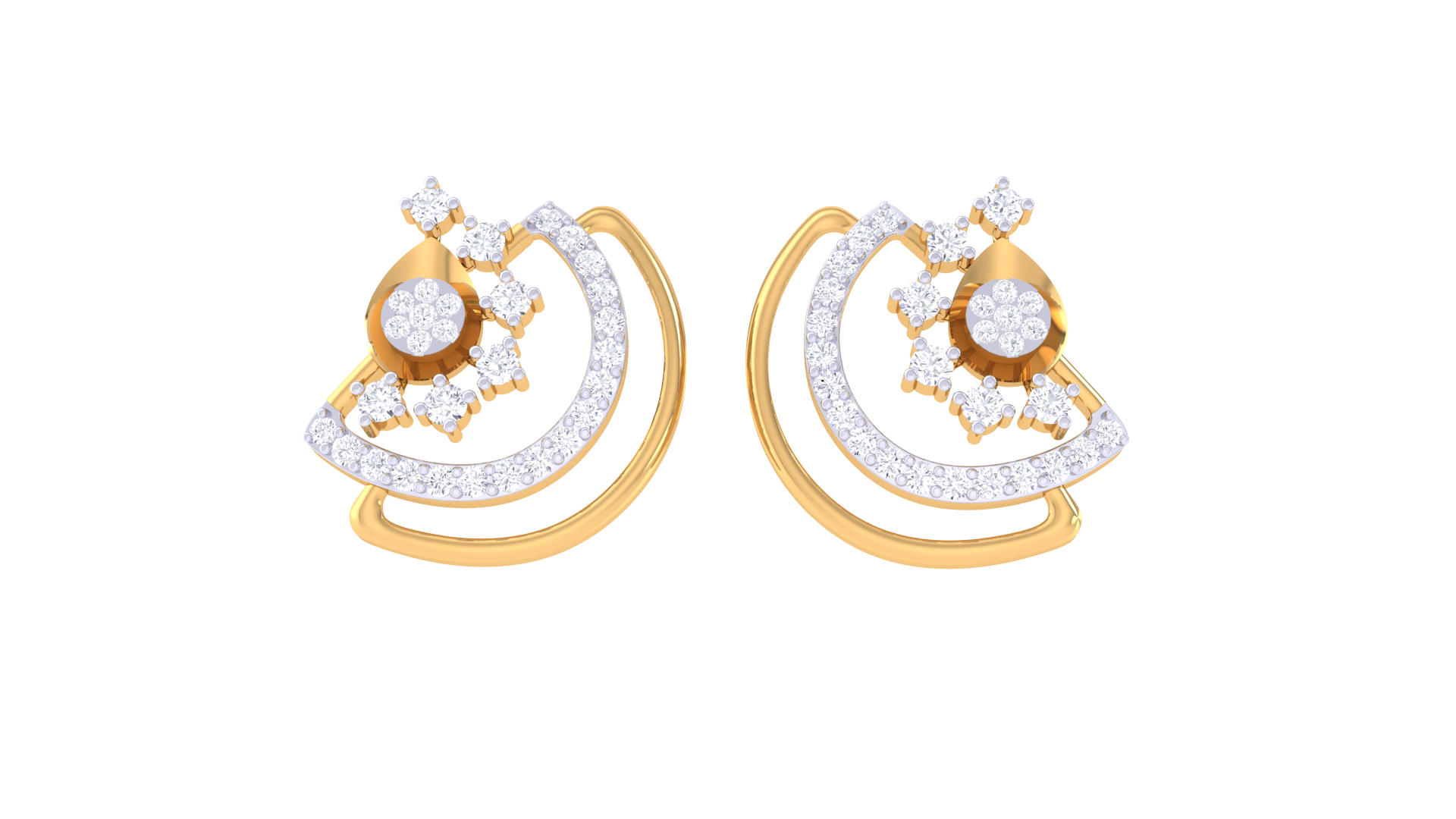 Celestia Orbit 925 Silver Earrings
