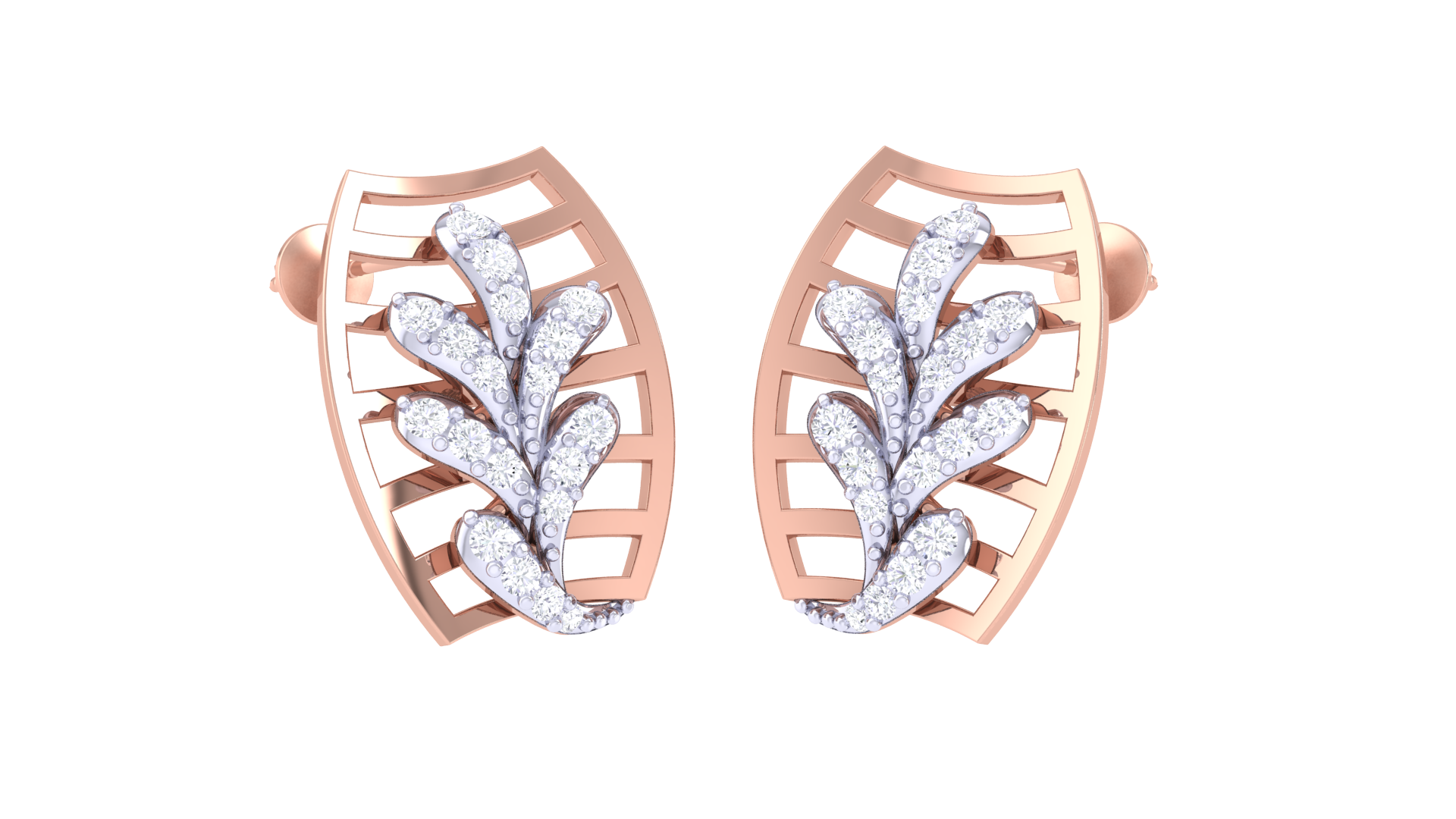Leaf Whisper 925 Silver Earrings