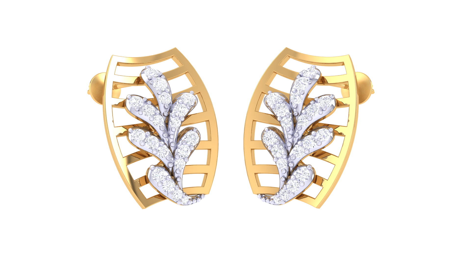 Leaf Whisper 925 Silver Earrings