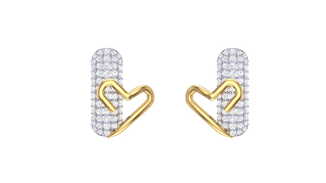 Eternal Heart Dangle Earrings