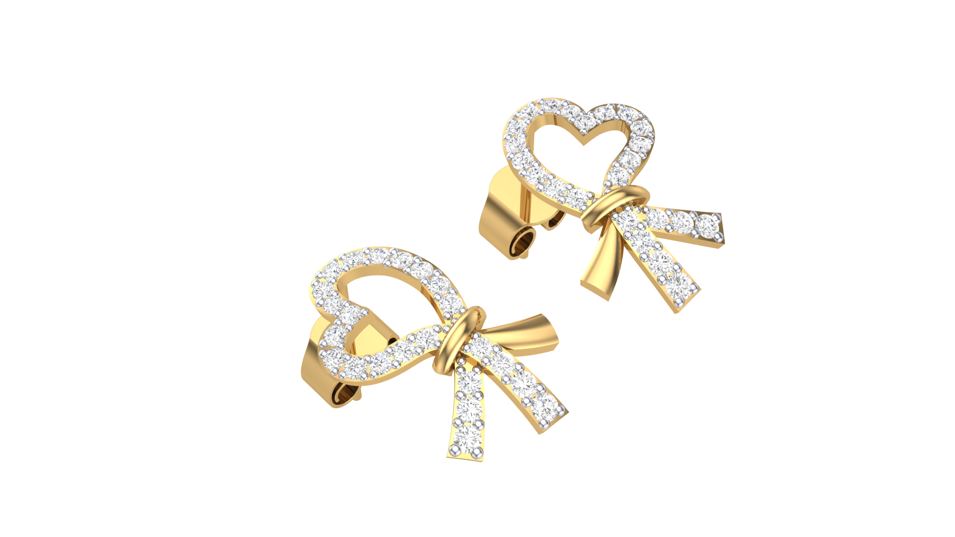 Luxe Heart Glow Earrings