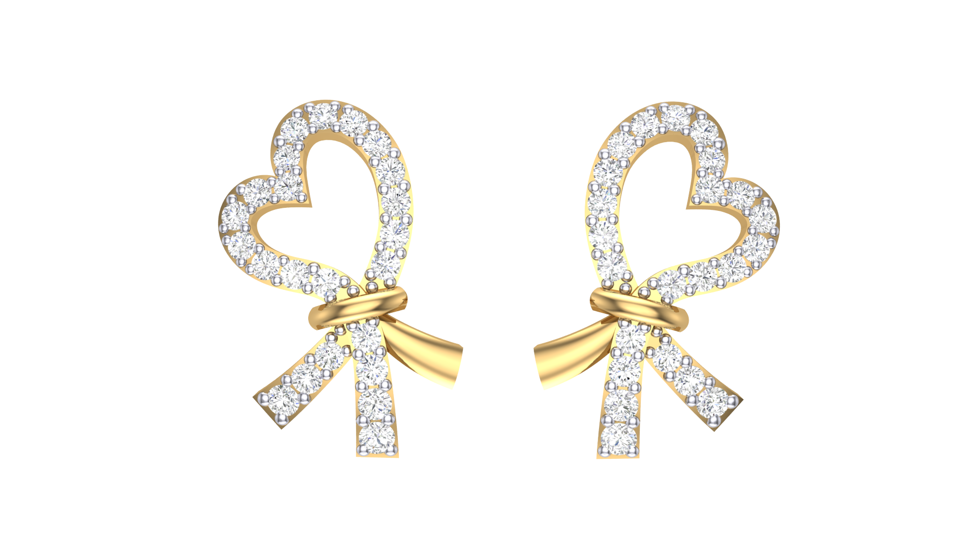 Luxe Heart Glow Earrings