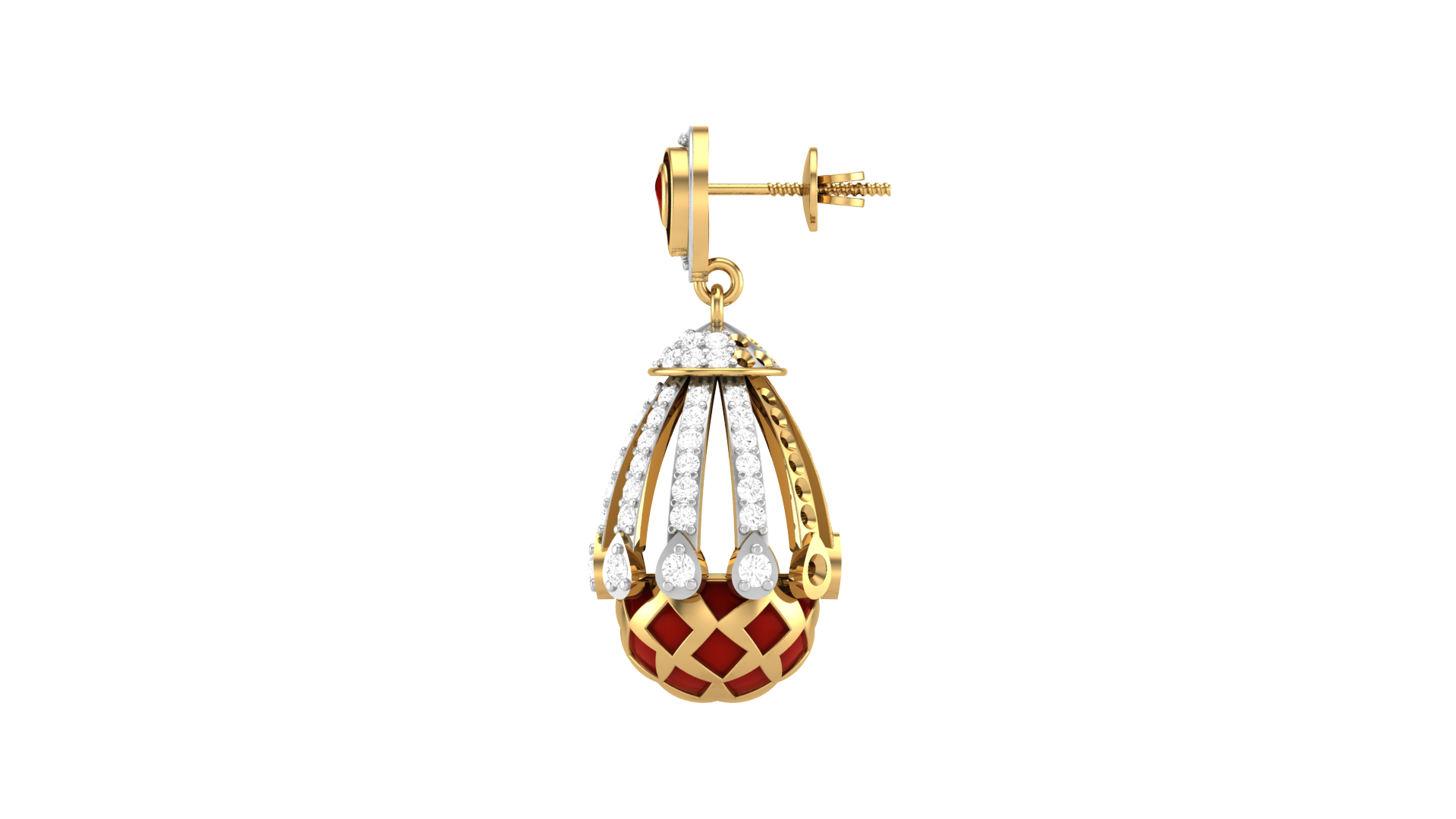 925 Silver Traditional Chandelier Earrings for Girls & Women
