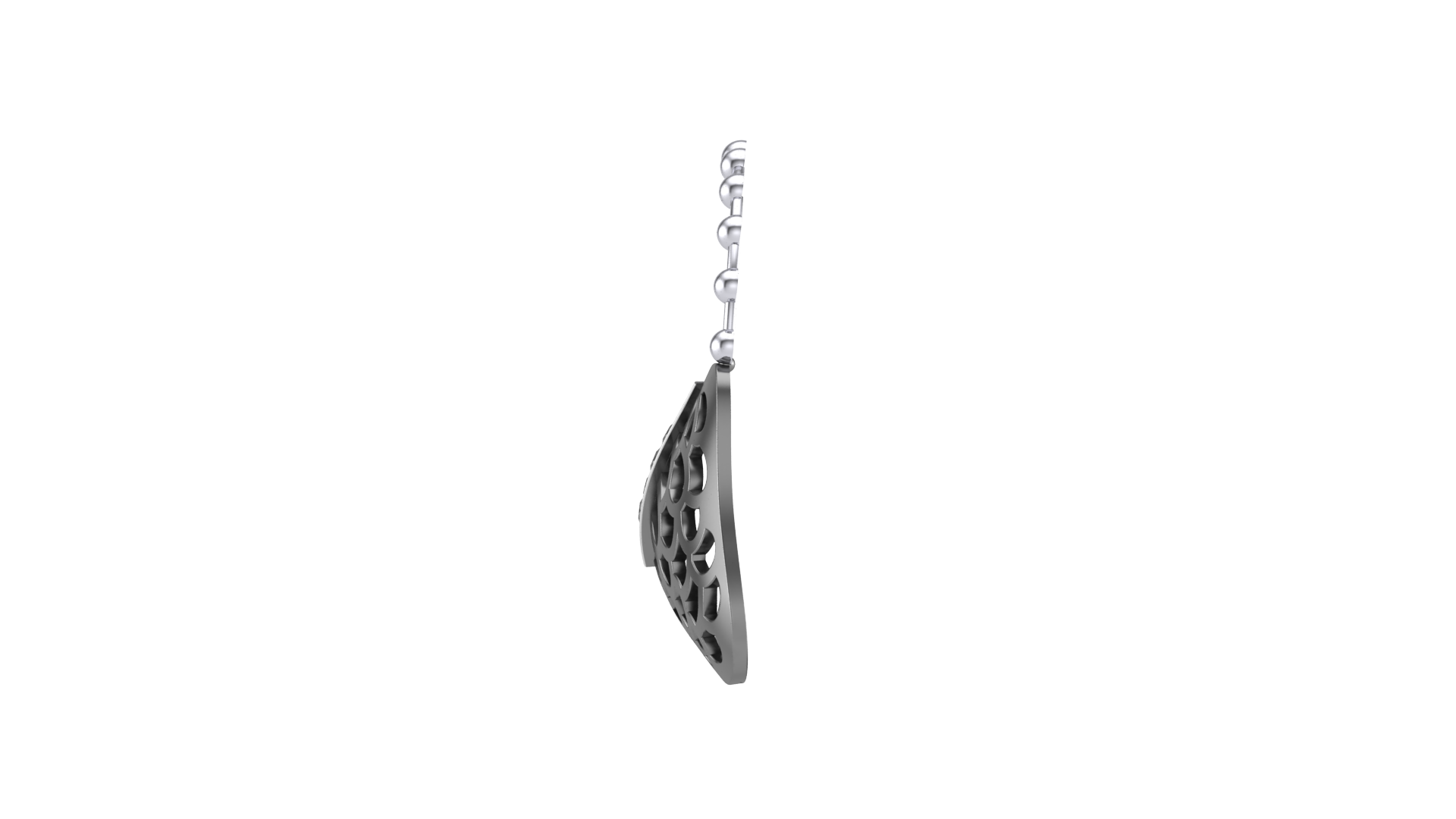 925 Silver Traditional Bag Shape Earrings for Girls & Women