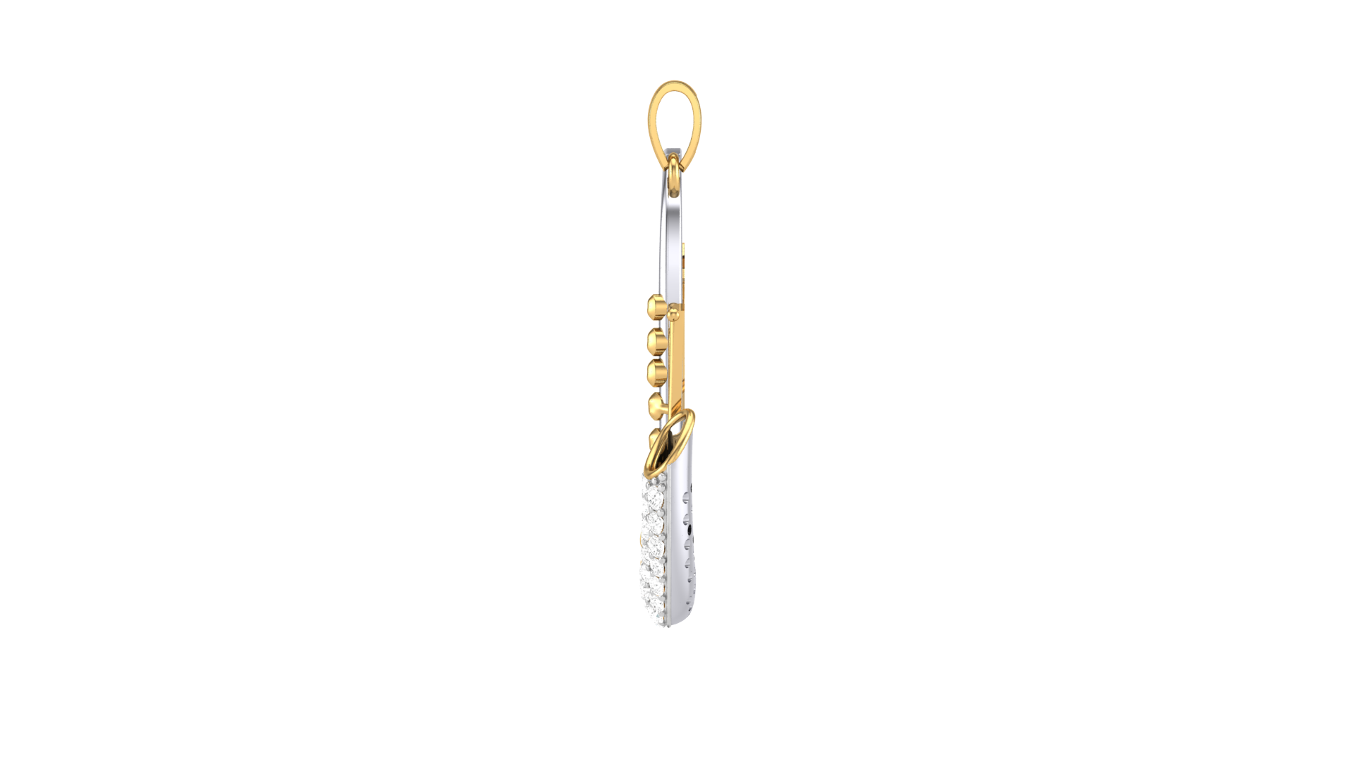 925 Silver Traditional Saxophone Shape Earrings for Girls & Women