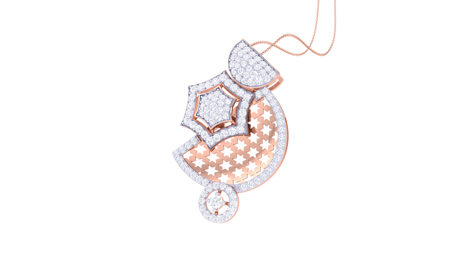 FloraOcta Pendant 925 Silver