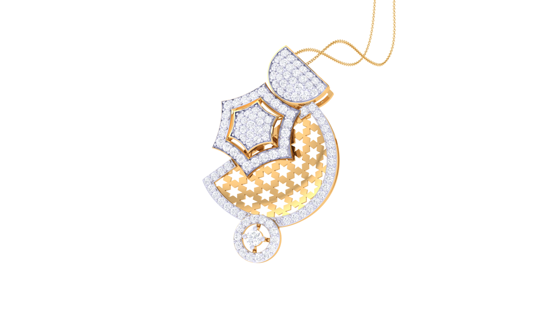 FloraOcta Pendant 925 Silver