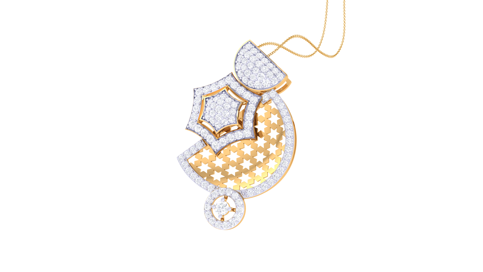 FloraOcta Pendant 925 Silver