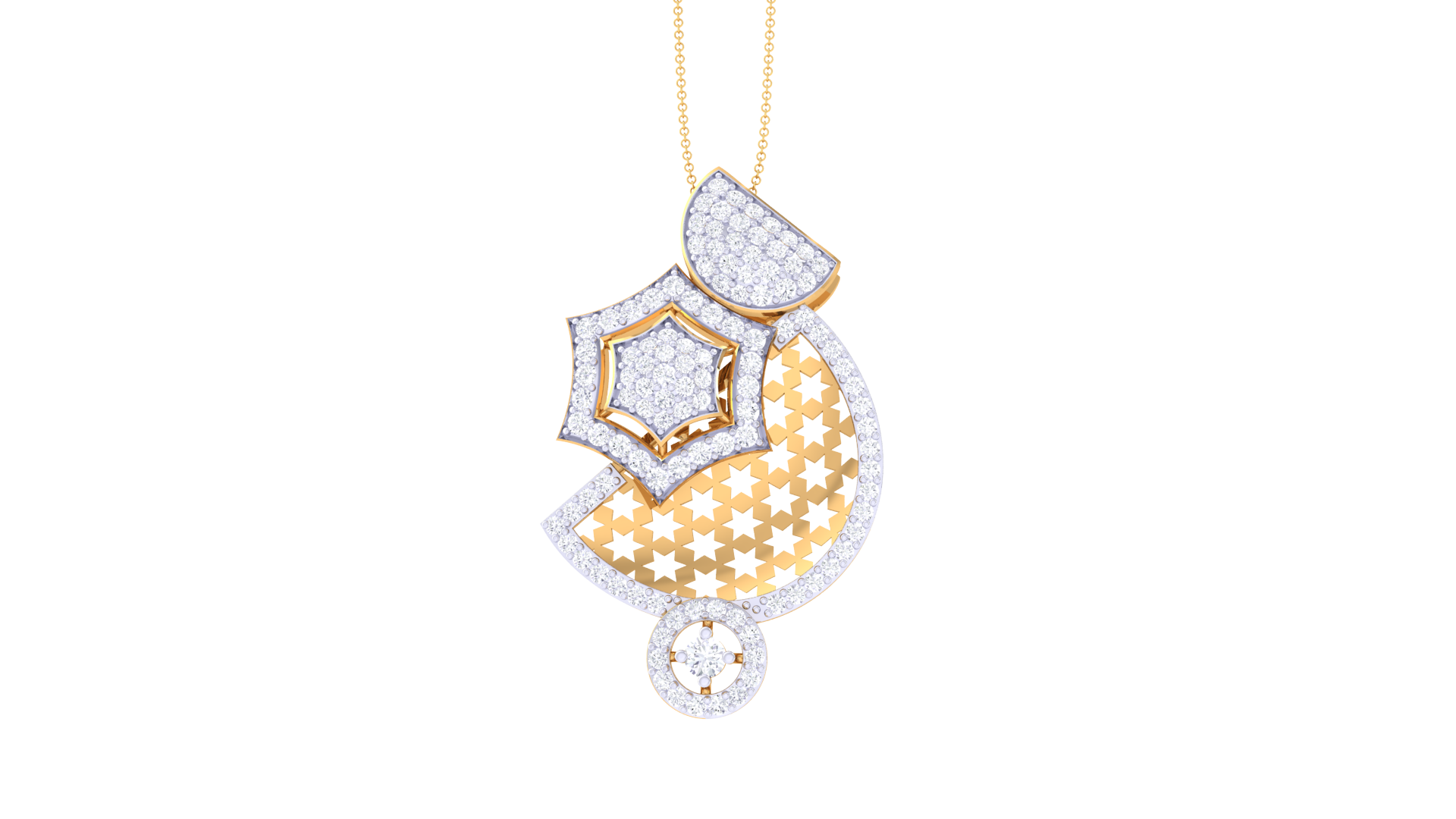 FloraOcta Pendant 925 Silver