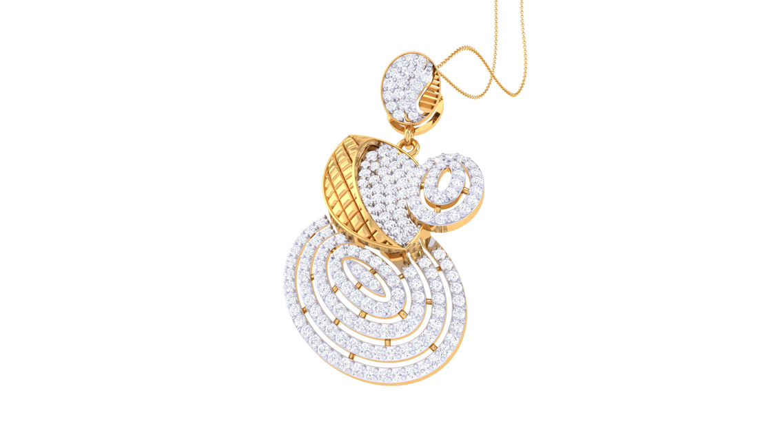 Queen Aura Pendant 925 Silver – Royal Crown Pendant