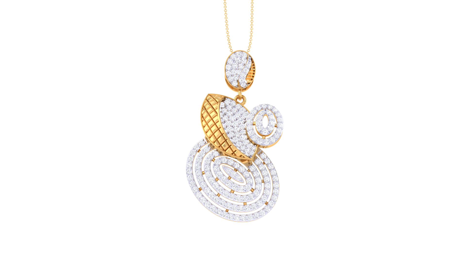 Queen Aura Pendant 925 Silver – Royal Crown Pendant