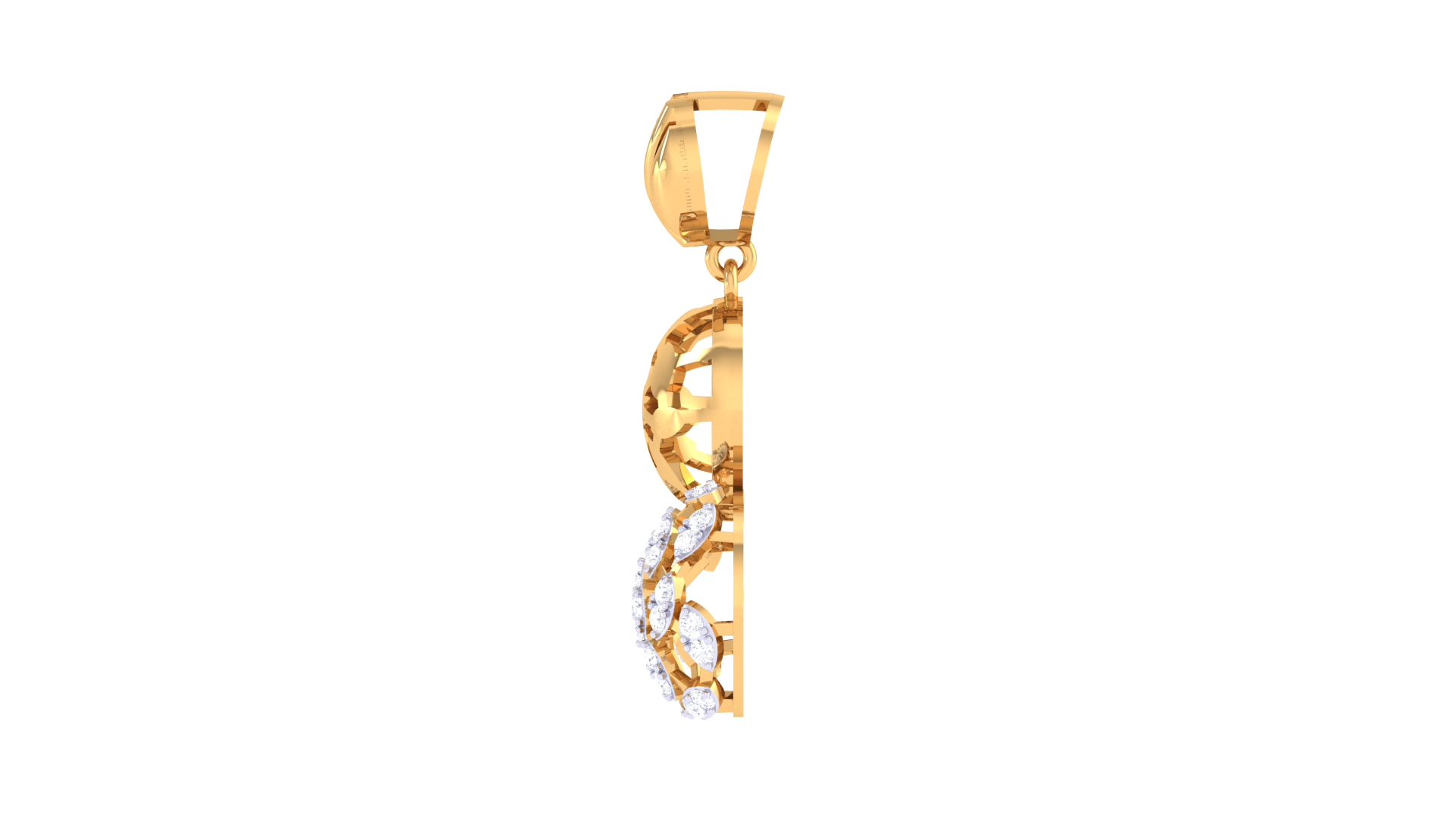 925 Silver – Double Bloom Pendant