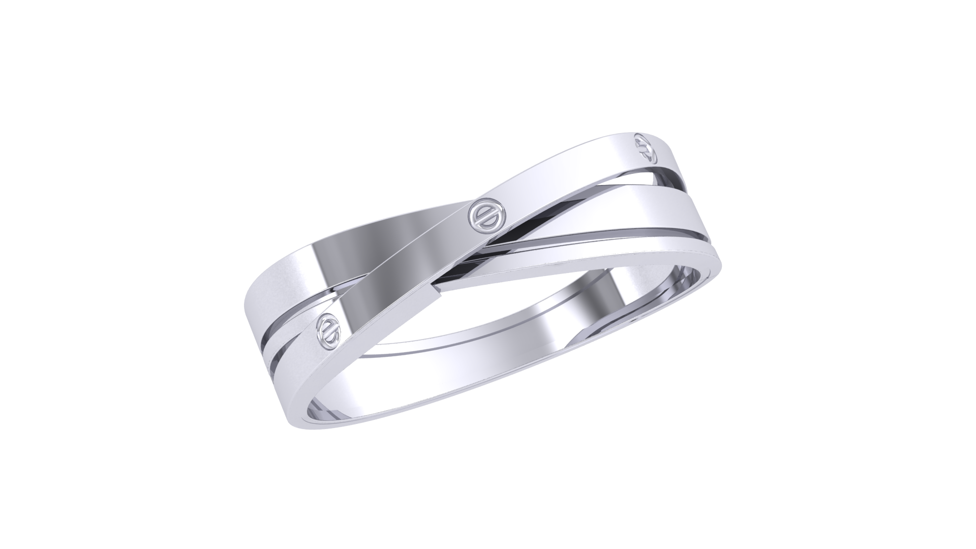 Eternal Bond 925 Silver Couple Rings – Unique Twist Design for Him & Her
