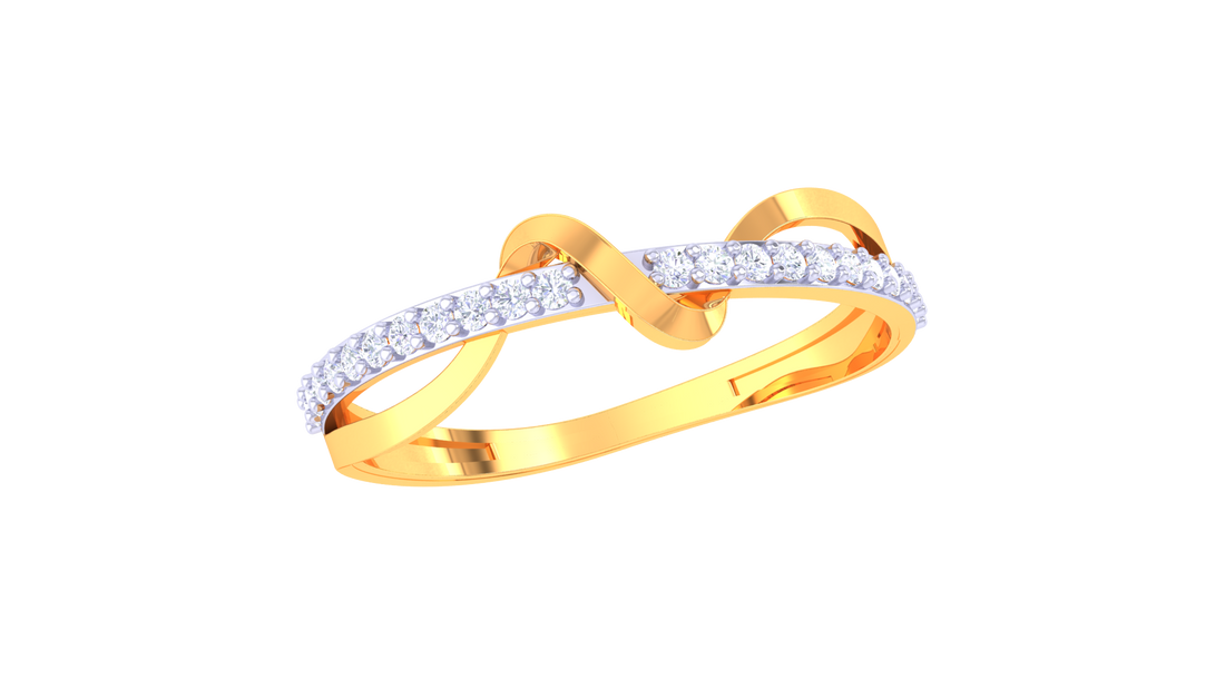 Infinity Love 925 Silver Couple Rings – Sparkling Matching Bands for Him & Her