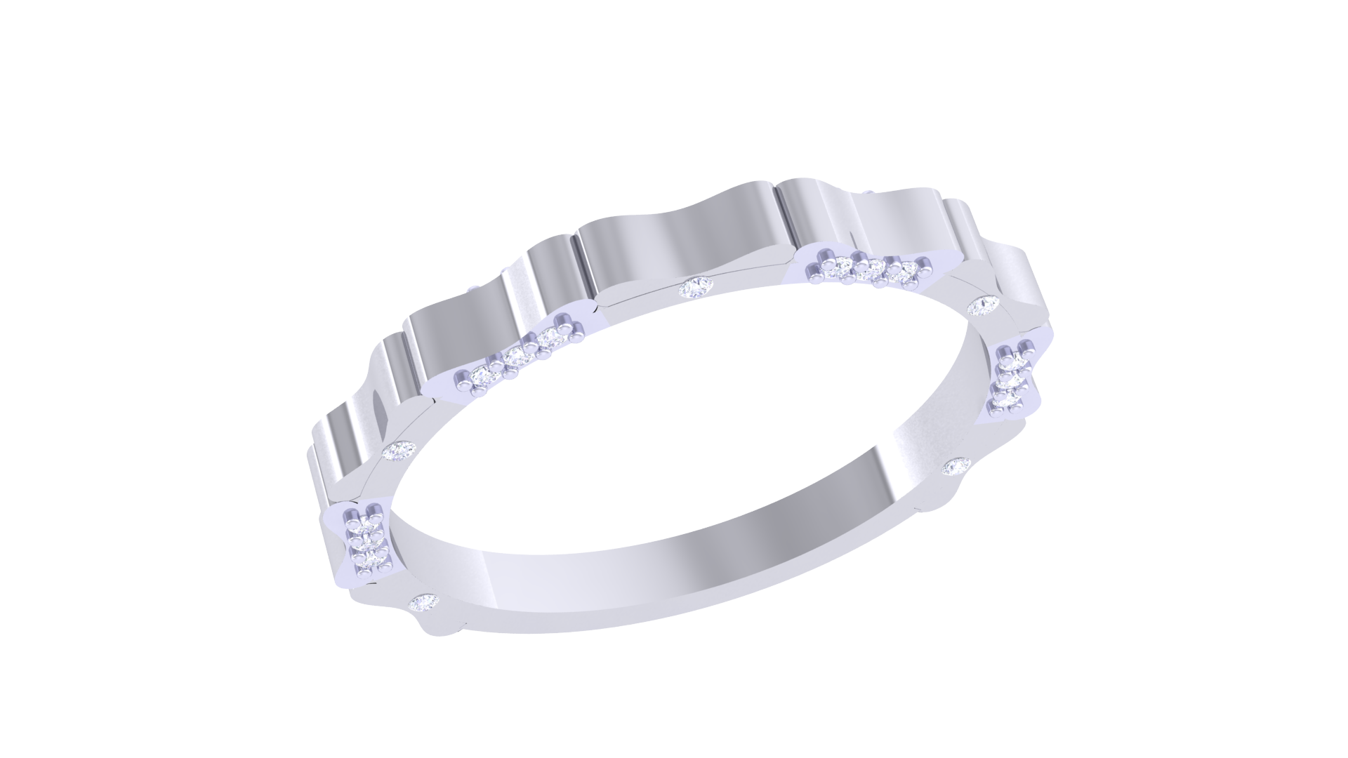 Royal Wave 925 Silver Couple Rings – Unique Wedding & Promise Bands for Him & Her