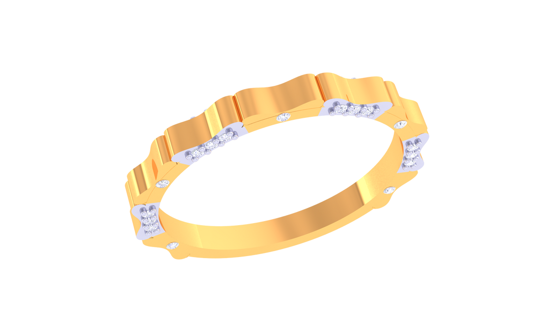Royal Wave 925 Silver Couple Rings – Unique Wedding & Promise Bands for Him & Her