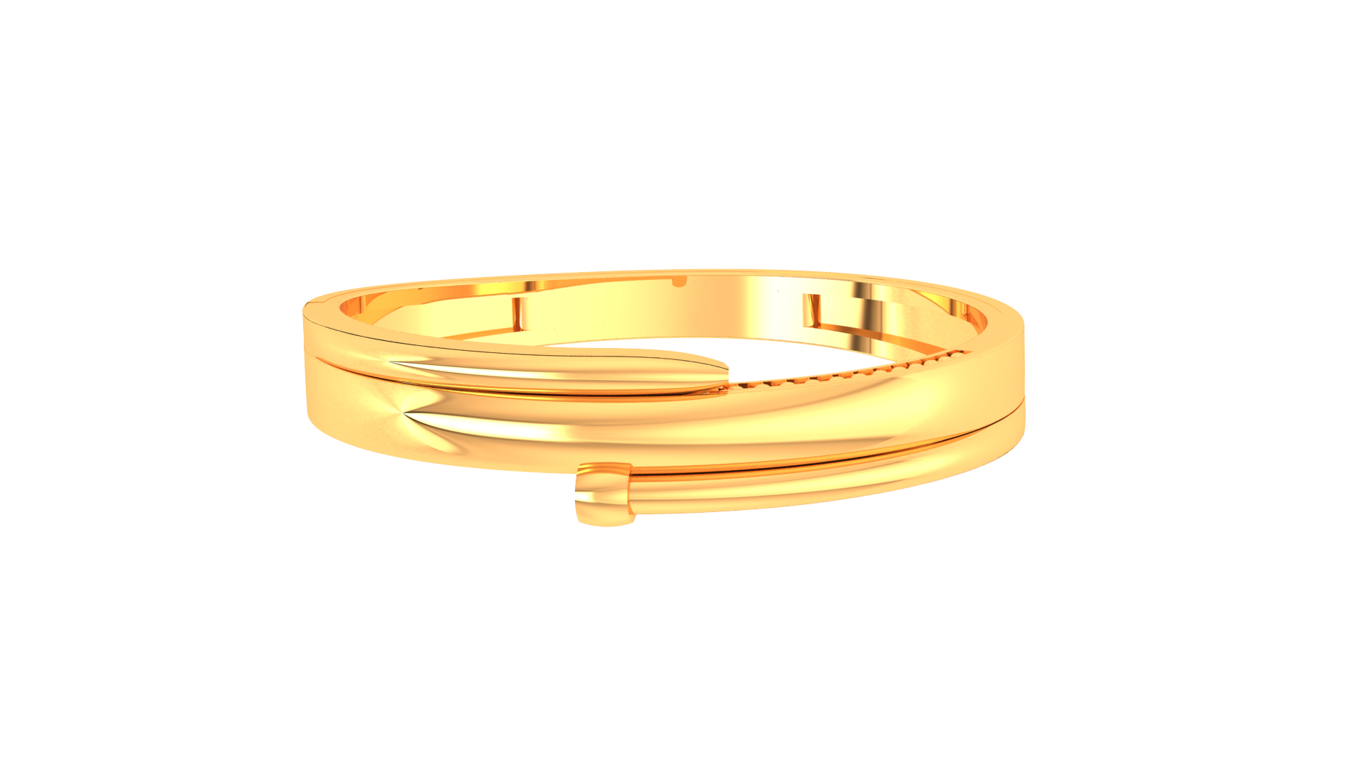 925 Sterling Silver Traditional Band Couple Ring – “Sanskriti Shape”